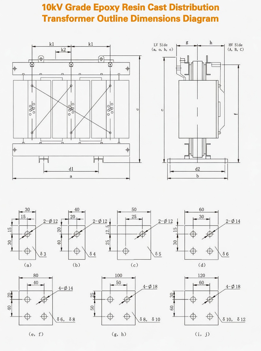 Three-Phase Cast Resin Dry-Type Distribution Transformer（images 14）